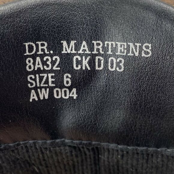 DR MARTEN’S Men’s Size Tag US 6 (10" Insole) Lace-up Brown Leather Boots *READ* - Picture 8 of 11